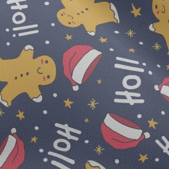 Christmas Gingerbread Man Chiffon