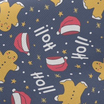 Christmas Gingerbread Man Twill