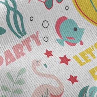 Happy Summer Vacation Time Standard Corduroy