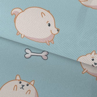 Chubby Little Pomeranian Waterproof Oxford