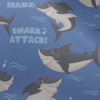 Fierce Evil Shark Chiffon