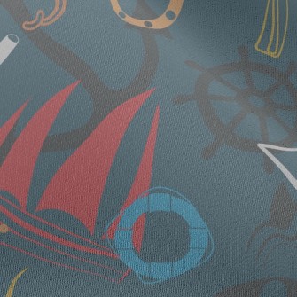 Compass Anchor Chiffon