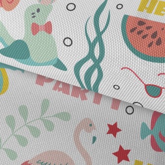 Happy Summer Vacation Time Waterproof Oxford