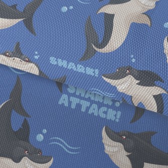 Fierce Evil Shark Waterproof Oxford
