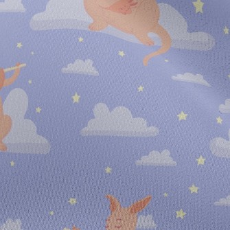 Kangaroo Mother Plays Flute Chiffon