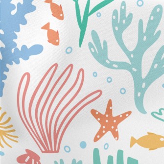 Colorful Underwater Corals Stretch Ponte