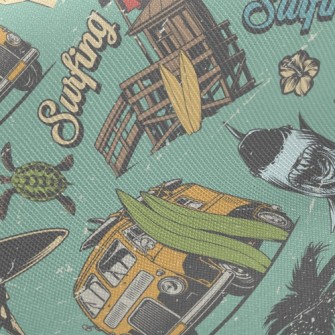 Campervan Surfing Twill