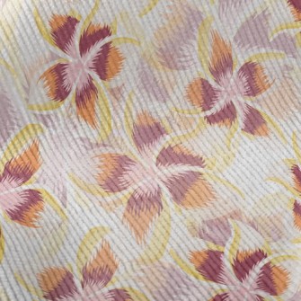 Tropical Hibiscus Flower Standard Corduroy