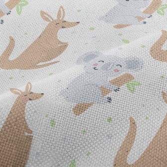 Smiling Kangaroo Koala Performance Linen