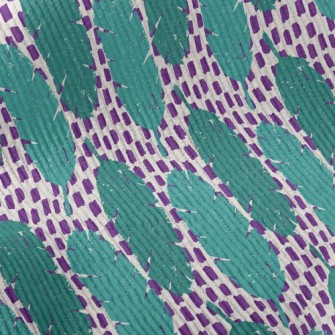 Square Art Color Block Standard Corduroy