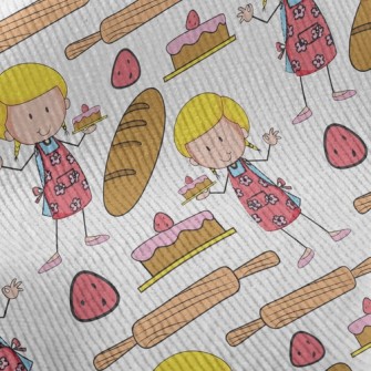 Girls Love Baking Standard Corduroy