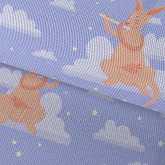 Kangaroo Mother Plays Flute Waterproof Oxford