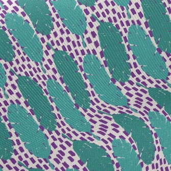Square Art Color Block Twill
