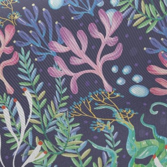 Mysterious Ocean Coral Twill