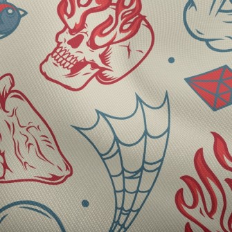 Skull With Fire Breathing Eyes Dobby