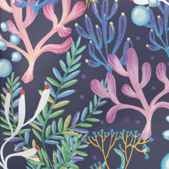 Mysterious Ocean Coral Stretch Ponte