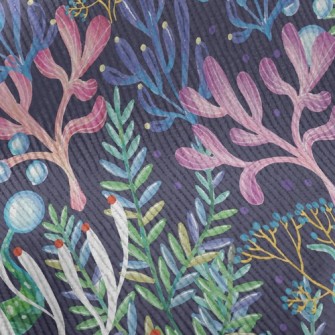 Mysterious Ocean Coral Standard Corduroy