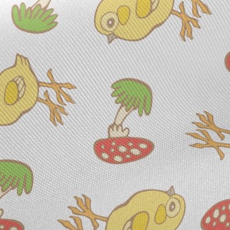 Chicken And Mushrooms Twill