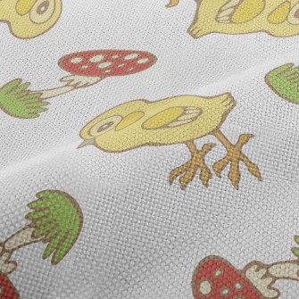 Chicken And Mushrooms Performance Linen