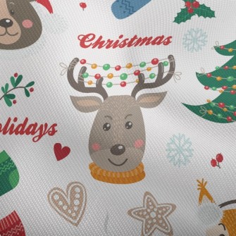 Bear Elk Celebrates Christmas Dobby
