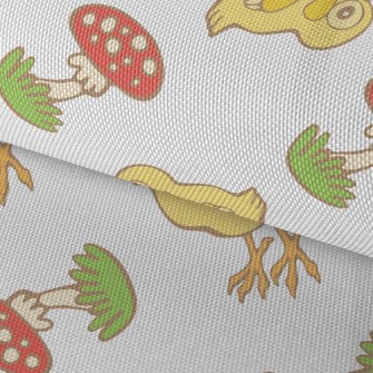 Chicken And Mushrooms Waterproof Oxford