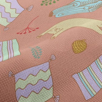 Lazy Cat Stretching Performance Linen