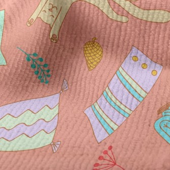 Lazy Cat Stretching Terry