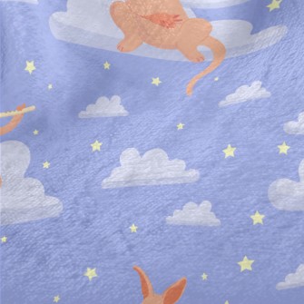 Kangaroo Mother Plays Flute Minky