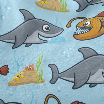 Shark Fang Lantern Fish Minky