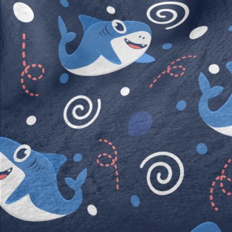 Q Version Of Cute Shark Minky