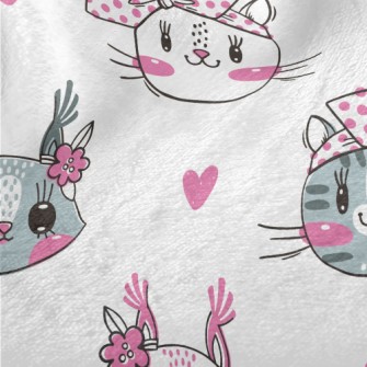 Little Butterfly Festival Cat Minky