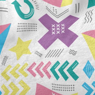 Crossed Arrow Square Minky