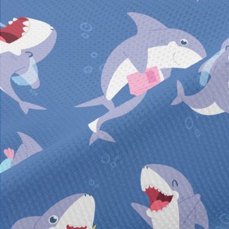 Happy Playing With Sharks Piqué