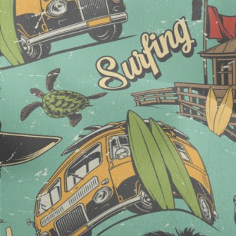 Campervan Surfing Lightweight Performance Linen