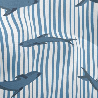 Straight Striped Shark Lightweight Performance Linen