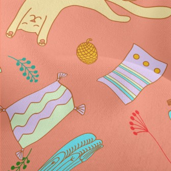 Lazy Cat Stretching Lightweight Performance Linen