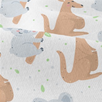 Smiling Kangaroo Koala Modern Jersey