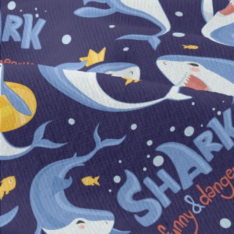 Shark Funny Dance Modern Jersey