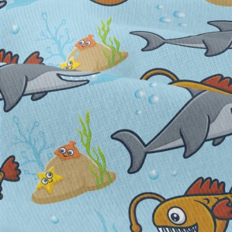 Shark Fang Lantern Fish Modern Jersey