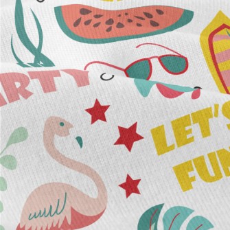 Happy Summer Vacation Time Modern Jersey