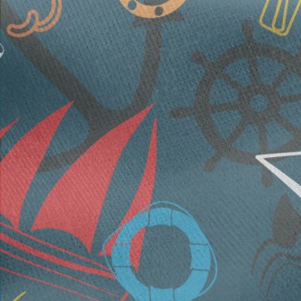 Compass Anchor Jersey Backed Fleece