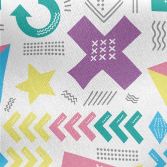 Crossed Arrow Square Jersey Backed Fleece