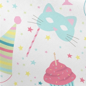 Birthday Animal Party Pongee