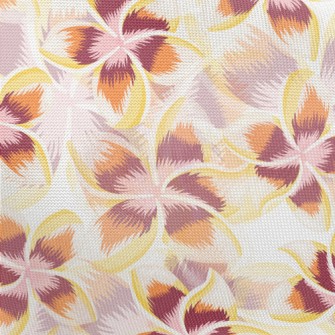 Tropical Hibiscus Flower Pongee