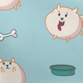 Chubby Little Pomeranian Pongee