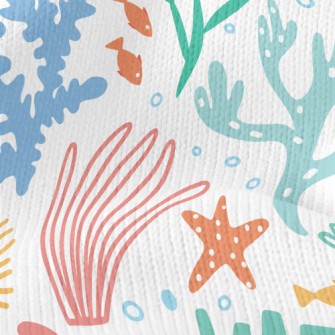 Colorful Underwater Corals Stretch Jersey