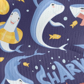 Shark Funny Dance Stretch Jersey