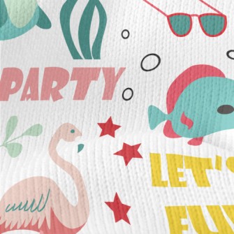 Happy Summer Vacation Time Stretch Jersey