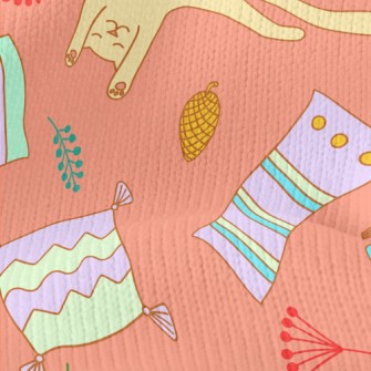 Lazy Cat Stretching Stretch Jersey