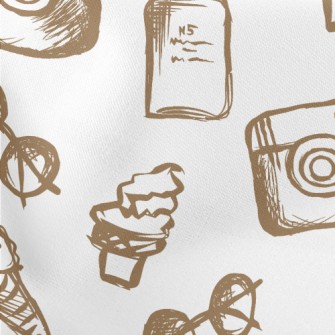 Camera Perfume Glasses Lightweight Cotton Poplin